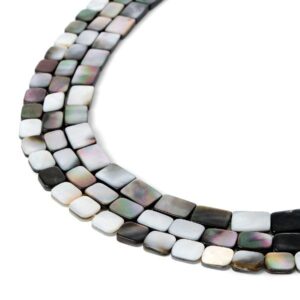 Rectangle Black Lip Shell Beads